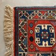 画像2: 【60cm×82cm】デッドストック トルコ トライバルラグ ウールカーペット 総柄■インテリア マット エスニック 中東 絨毯 未使用 No.1