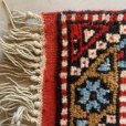 画像3: 【59cm×100cm】デッドストック トルコ トライバルラグ ウールカーペット 総柄■インテリア マット エスニック 中東 絨毯 未使用 No.2