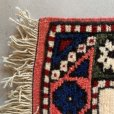 画像3: 【57cm×92cm】デッドストック トルコ トライバルラグ ウールカーペット 総柄■インテリア マット エスニック 中東 絨毯 未使用 No.3
