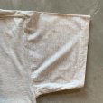 画像5: 【L/XL】TIMBER TRAIL 半袖 ヘンリーネックTシャツ ライトグレー 無地■ビンテージ オールド アメリカ古着 インナーウェア