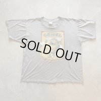 【XL】80s USA製 CAMEL キャメル プリントTシャツ グレー■ビンテージ オールド アメリカ古着 Cal Cru シングルステッチ タバコ 煙草