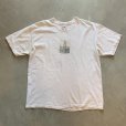 画像1: 【XL】Hanes フォトプリントTシャツ 白■ビンテージ オールド アメリカ古着 90s ヘインズ オールコットン 動物 ミリタリー (1)