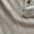 画像4: 【L/XL】TIMBER TRAIL 半袖 ヘンリーネックTシャツ ライトグレー 無地■ビンテージ オールド アメリカ古着 インナーウェア