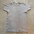 画像1: 【L/XL(48)】60s USA製 CHAMPION 無地Tシャツ 杢グレー■ビンテージ オールド アメリカ古着 大文字ランタグ チャンピオン ビッグサイズ (1)