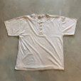 画像1: 【L/XL】TIMBER TRAIL 半袖 ヘンリーネックTシャツ ライトグレー 無地■ビンテージ オールド アメリカ古着 インナーウェア (1)