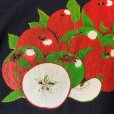画像4: 【L】90s カナダ製 GILDAN リンゴ プリントTシャツ ブラック 黒■ビンテージ オールド アメリカ古着 ギルダン オールコットン