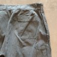 画像9: 【W40】スイス軍 グリーンデニム ワーク オーバーパンツ■ビンテージ ヨーロッパ古着 ユーロミリタリー ベイカー メタルボタン 50s No.6