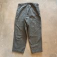 画像6: 【W40】スイス軍 グリーンデニム ワーク オーバーパンツ■ビンテージ オールド ヨーロッパ古着 ユーロミリタリー ベイカーパンツ No.5