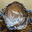 画像5: 【Free W28〜W38】ZUBAZ ウエストゴム イージーパンツ タイガーストライプ 総柄 白青黄■ビンテージ アメリカ古着 90s ズバズ No.7
