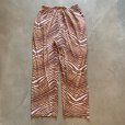 画像7: 【Free W30〜W40】ZUBAZ ウエストゴム イージーパンツ タイガーストライプ 総柄■ビンテージ オールド アメリカ古着 90s ズバズ No.2