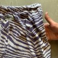 画像4: 【Free W30〜W40】ZUBAZ ウエストゴム イージーパンツ タイガーストライプ ゼブラ 総柄■ビンテージ アメリカ古着 90s ズバズ No.5