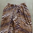 画像8: 【Free W26〜W36】ZUBAZ ウエストゴム イージーパンツ タイガーストライプ 総柄■ビンテージ オールド アメリカ古着 90s ズバズ No.4