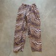 画像7: 【Free W26〜W36】ZUBAZ ウエストゴム イージーパンツ タイガーストライプ 総柄■ビンテージ オールド アメリカ古着 90s ズバズ No.4