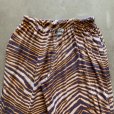 画像2: 【Free W28〜W38】ZUBAZ ウエストゴム イージーパンツ タイガーストライプ 総柄■ビンテージ オールド アメリカ古着 90s ズバズ No.3