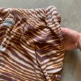 画像4: 【Free W30〜W40】ZUBAZ ウエストゴム イージーパンツ タイガーストライプ 総柄■ビンテージ オールド アメリカ古着 90s ズバズ No.2
