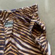 画像3: 【Free W26〜W36】ZUBAZ ウエストゴム イージーパンツ タイガーストライプ 総柄■ビンテージ オールド アメリカ古着 90s ズバズ No.4