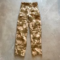 【W28】イギリス軍 コンバット カーゴパンツ デザートカモ DPM迷彩■ビンテージ オールド ヨーロッパ古着 ユーロミリタリー No.1