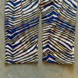 画像9: 【Free W28〜W38】ZUBAZ ウエストゴム イージーパンツ タイガーストライプ 総柄 白青黄■ビンテージ アメリカ古着 90s ズバズ No.7