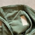 画像5: 【W33】60s-70s 米軍 コットン ベイカーパンツ ショーツ オリーブ■ビンテージ アメリカ古着 ミリタリー カットオフ ショートパンツ