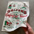 画像7: 【57cm×40cm】「GOLFER'S」コットン タペストリー■ビンテージ アンティーク アメリカ雑貨 ゴルフ インテリア
