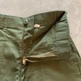 画像4: 【W26相当】80s デッドストック ベイカーパンツ ショーツ ショートパンツ オリーブ■ビンテージ アメリカ古着 レディース ミリタリー