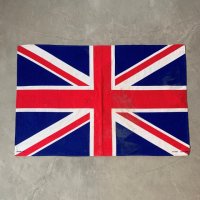 【47.5cm×72.5cm】イギリス製 ユニオンジャック バンダナ タペストリー■ビンテージ アンティーク 英国 国旗 フラッグ No.110