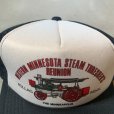 画像2: 【Free】STEAM THRESHER'S メッシュキャップ 黒×白■ビンテージ オールド アメリカ古着 帽子 90s 企業 スナップバック