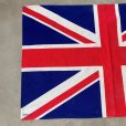 画像2: 【47.5cm×72.5cm】イギリス製 ユニオンジャック バンダナ タペストリー■ビンテージ アンティーク 英国 国旗 フラッグ No.110