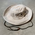 画像1: 【57cm】90s GAP コットン サファリハット アイボリー■ビンテージ オールド アメリカ古着 オールドギャップ 帽子 (1)