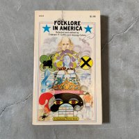 【18.0cm×10.5cm】70s FOLKLORE IN AMERICA フォークロア 洋書■ビンテージ アンティーク レトロ アメリカ雑貨 インテリア サイケアート