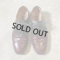 【27.5cm】JOHNSTON&MURPHY レザーシューズ ツートーン■ビンテージ オールド アメリカ古着 革靴 コンビ サドルシューズ