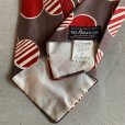 画像5: 【幅 11.2cm】40s THE BAKER CO. ネクタイ ドット柄×ストライプ■ビンテージ オールド レトロ アメリカ古着 50s シルク クラシック