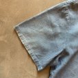 画像4: 【L】USA製 OSHKOSH コットン 半袖シャンブレーシャツ 水色■ビンテージ オールド アメリカ古着 70s オシュコシュ プリントタグ