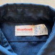 画像5: 【XL】USA製 Wear Guard ワッペン付き 半袖ワークシャツ ネイビー 紺色■ビンテージ オールド アメリカ古着 80s/90s レッドクロス 赤十字