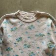 画像2: 【Ladies】JC Penney 長袖サーマルシャツ 白ベース 花柄■ビンテージ オールド レトロ アメリカ古着 レディース 総柄 ロンT No.9