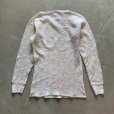 画像6: 【Ladies】USA製 Hanes 長袖サーマルシャツ 小花柄■ビンテージ オールド レトロ アメリカ古着 レディース ヘインズ 総柄 ロンT No.1