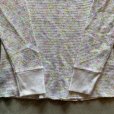 画像5: 【Ladies】USA製 Hanes 長袖サーマルシャツ 小花柄■ビンテージ オールド レトロ アメリカ古着 レディース ヘインズ 総柄 ロンT No.2