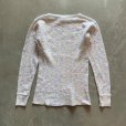 画像6: 【Ladies】USA製 Hanes 長袖サーマルシャツ 小花柄■ビンテージ オールド レトロ アメリカ古着 レディース ヘインズ 総柄 ロンT No.2