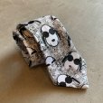 画像1: 【幅 8.9cm】USA製 Cervantes スヌーピー ネクタイ 総柄 白黒■ビンテージ オールド レトロ アメリカ古着 ポリエステル アメコミ 90s (1)