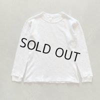 【Ladies】USA製 Lollipop 長袖サーマルシャツ 小花柄■ビンテージ オールド レトロ アメリカ古着 レディース 総柄 ロンT No.3