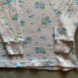 画像5: 【Ladies】JC Penney 長袖サーマルシャツ 白ベース 花柄■ビンテージ オールド レトロ アメリカ古着 レディース 総柄 ロンT No.9