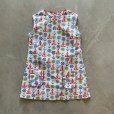 画像1: 【Kids】60s-70s Unknown マリン柄 ワンピース■ビンテージ オールド レトロ アメリカ古着 子供服 キッズ レディース セーラー アンカー (1)