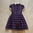 画像7: 【Kids】50s Handcraft ドット柄 刺繍 ワンピース■ビンテージ オールド レトロ アメリカ古着 子供服 キッズ レディース サーキュラー
