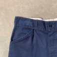 画像2: 【W34】カナダ製 ショートパンツ ワークパンツ ネイビー 紺無地■ビンテージ オールド アメリカ古着 90s カットオフショーツ (2)