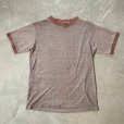 画像4: 【L】80s USA製 Brown Button Co. バックプリント リンガーTシャツ 杢ブラウン 茶色■ビンテージ オールド アメリカ古着 anvil アンビル