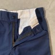 画像3: 【W34】カナダ製 ショートパンツ ワークパンツ ネイビー 紺無地■ビンテージ オールド アメリカ古着 90s カットオフショーツ (3)