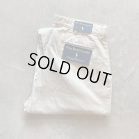 【W36】デッドストック POLO RALPH LAUREN コットン チノパンツ ベージュ■ビンテージ オールド アメリカ古着 ポロチノ ラルフローレン