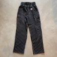 画像7: 【W28〜W32】カナダ製 chefwear ウエストゴム イージーパンツ ストライプ 黒白■ビンテージ オールド アメリカ古着