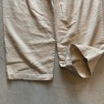 画像7: 【Free W30〜】Kathie Lee リネン×コットン ウエストゴム イージーパンツ ベージュ無地■ビンテージ オールド アメリカ古着 フリーサイズ