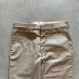 画像4: 【W34】デッドストック USA製 ブルックスブラザーズ コットン チノパンツ スラックス ベージュ■ビンテージ オールド アメリカ古着
